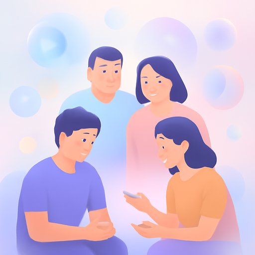 bd games পরিবারের সাথে শান্ত আলোচনার দৃশ্য